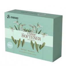 ZHISHU Ароматизированные салфетки для сушки белья. Гардения. 40шт. ZHISHU Ароматизированные салфетки для сушки белья. Гардения. 40шт.